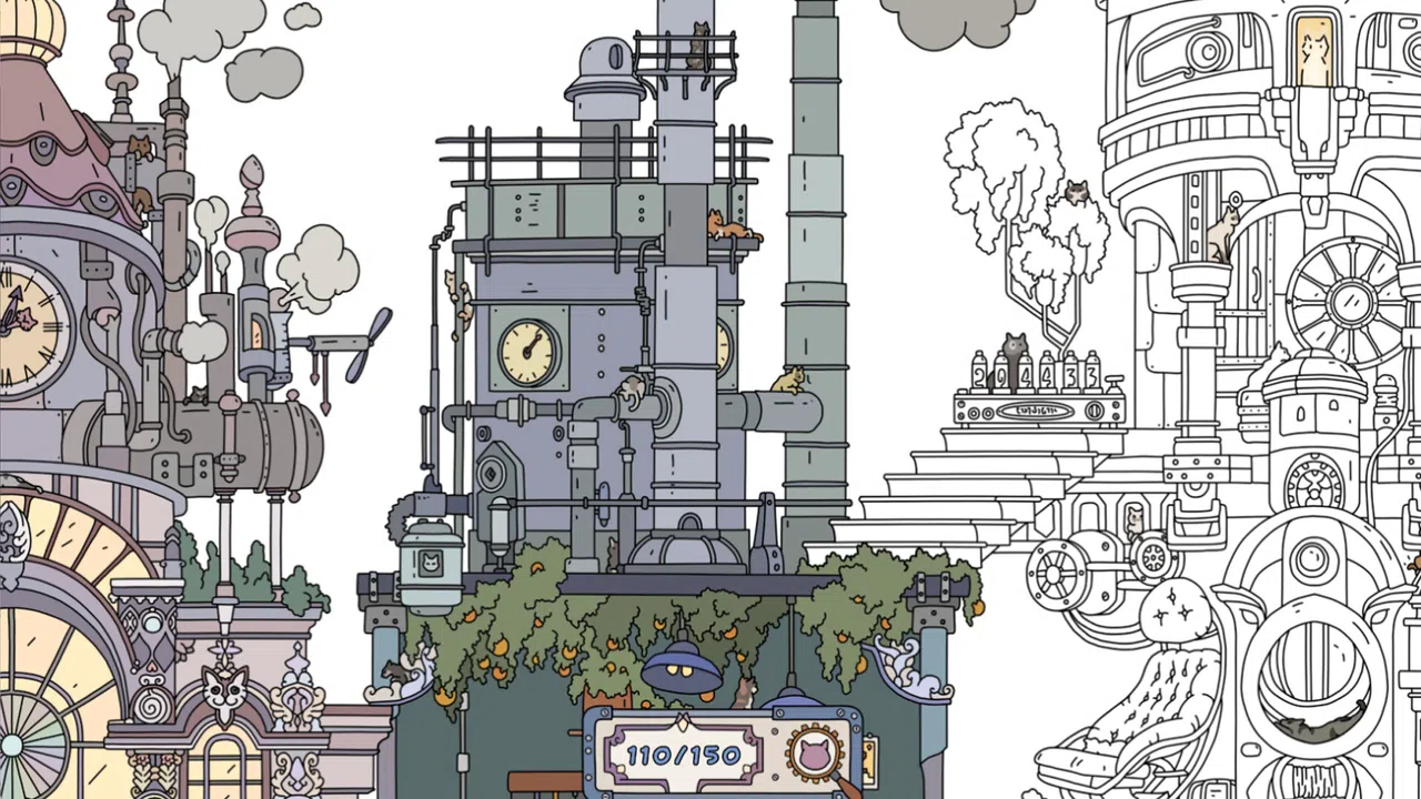 FIND KITTENS 3: Steampunk Screenshot 5