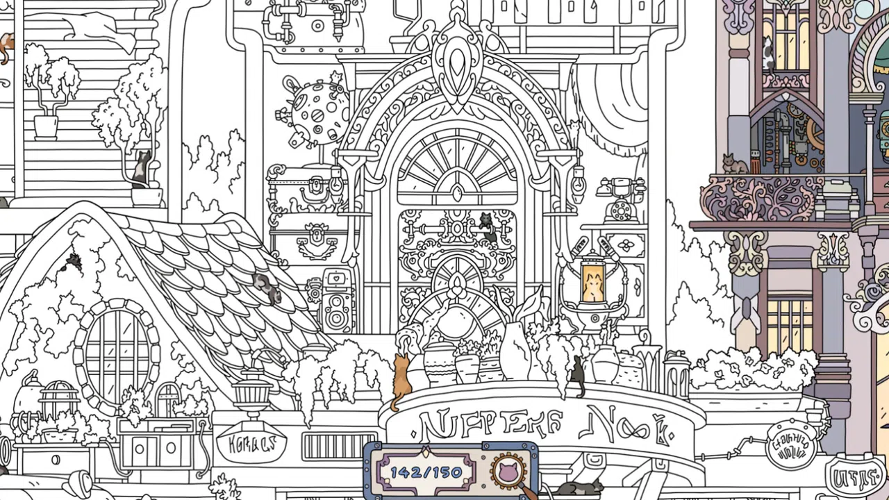 FIND KITTENS 3: Steampunk Screenshot 1