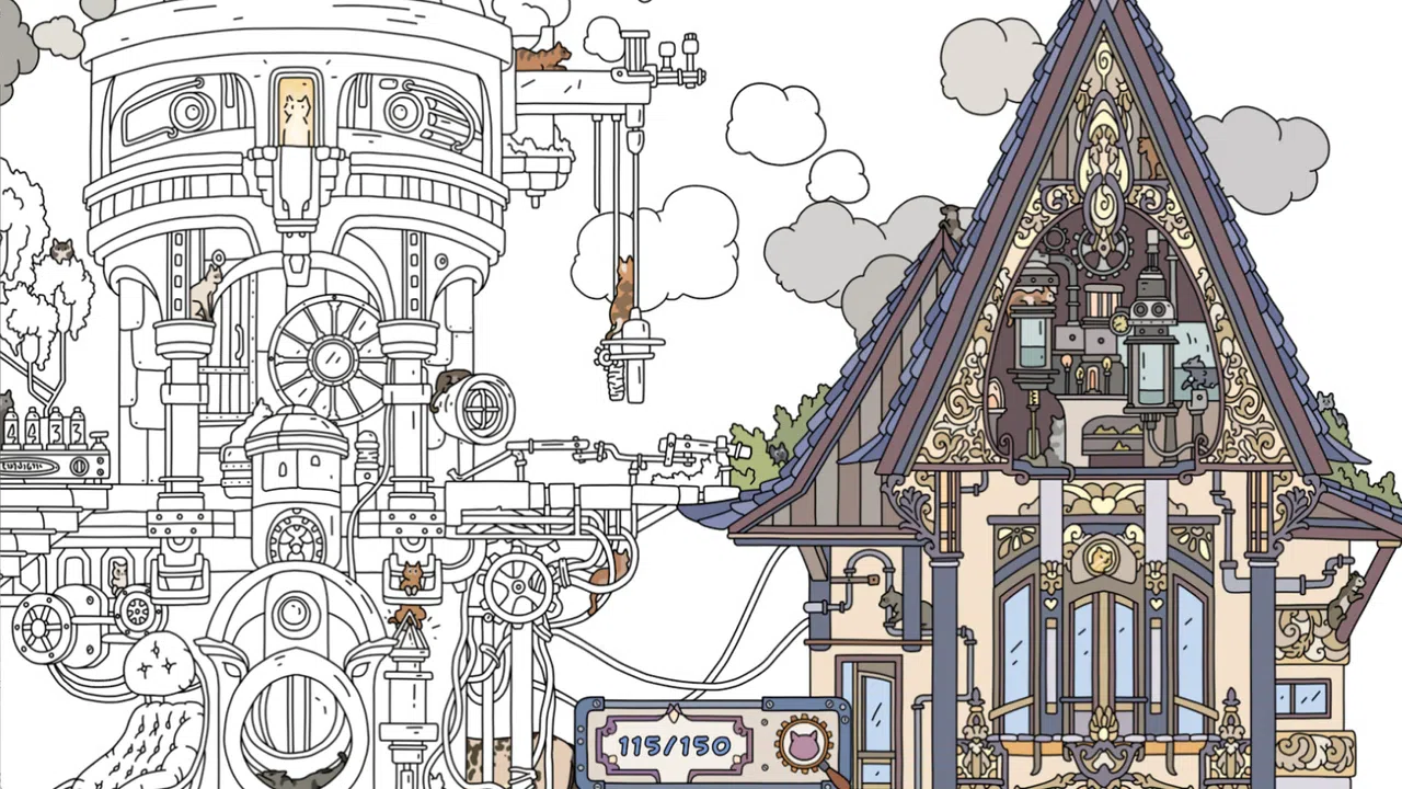 FIND KITTENS 3: Steampunk Screenshot 4