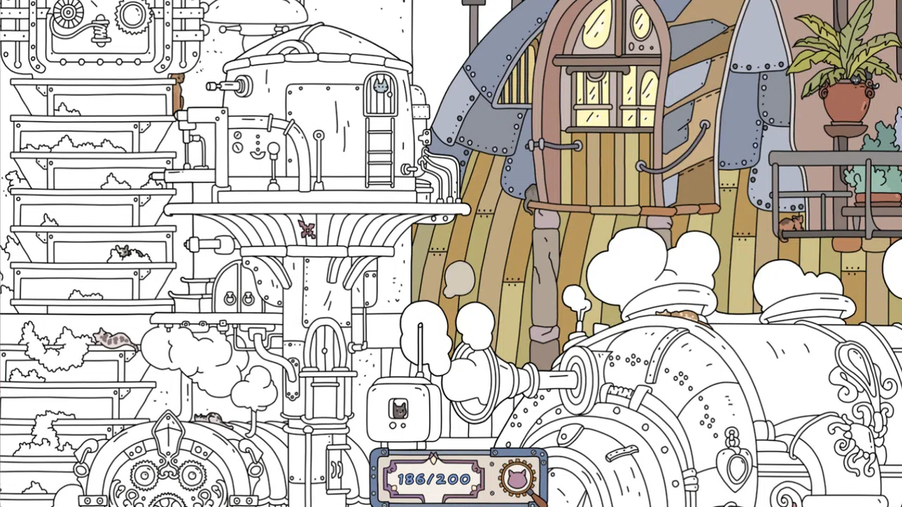 FIND KITTENS 3: Steampunk - Extra Level Screenshot 2