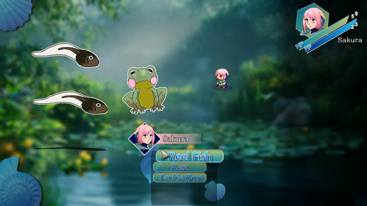Mystic Fishing: A Fantasy Fishing RPG 🎣 Screenshot 1