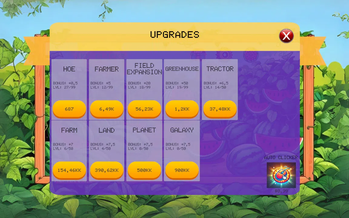 Melon Clicker - Autoclicker ADDON Screenshot 0