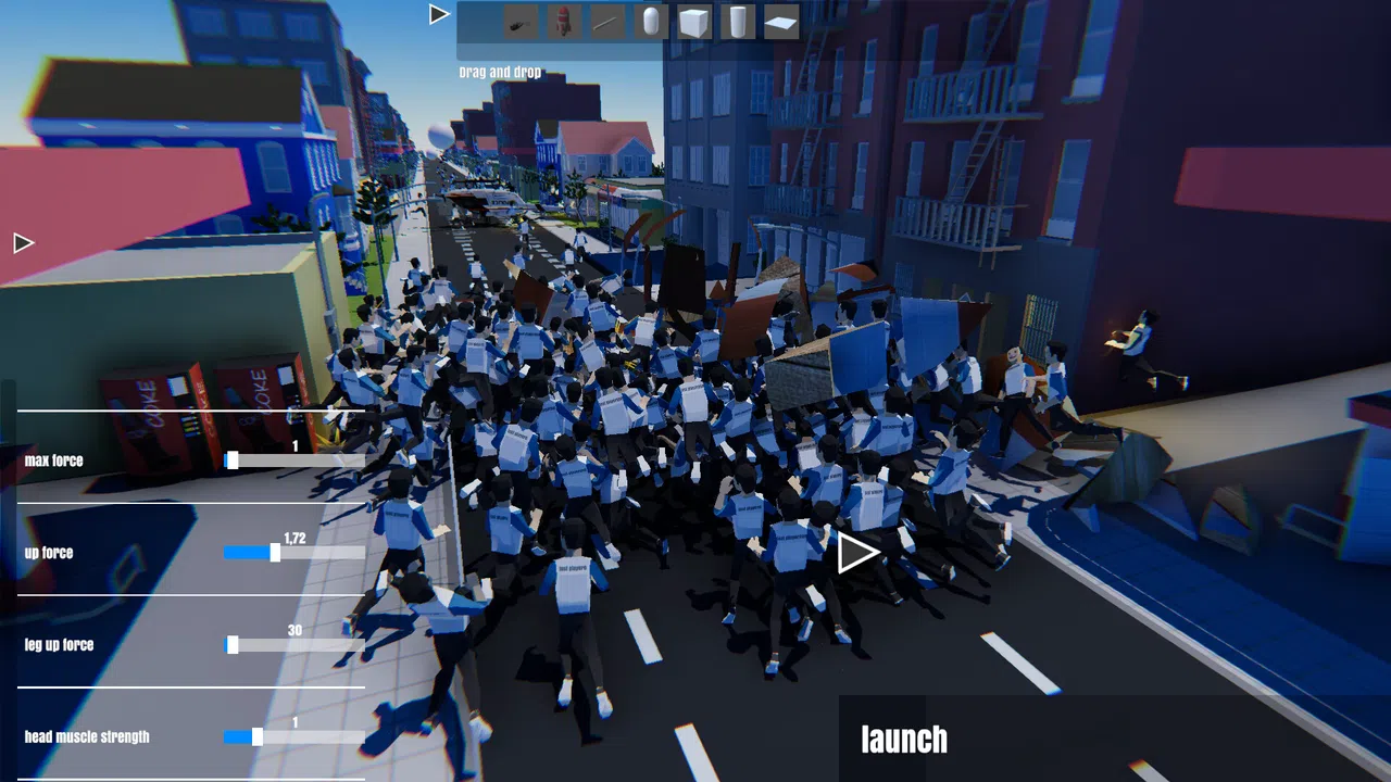 Chat Ragdoll Racing Screenshot 3
