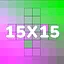 Solve 15x15 field icon