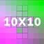 Solve 10x10 field icon