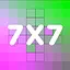 Solve 7x7 field icon