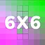 Solve 6x6 field icon