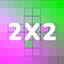 Solve 2x2 field icon
