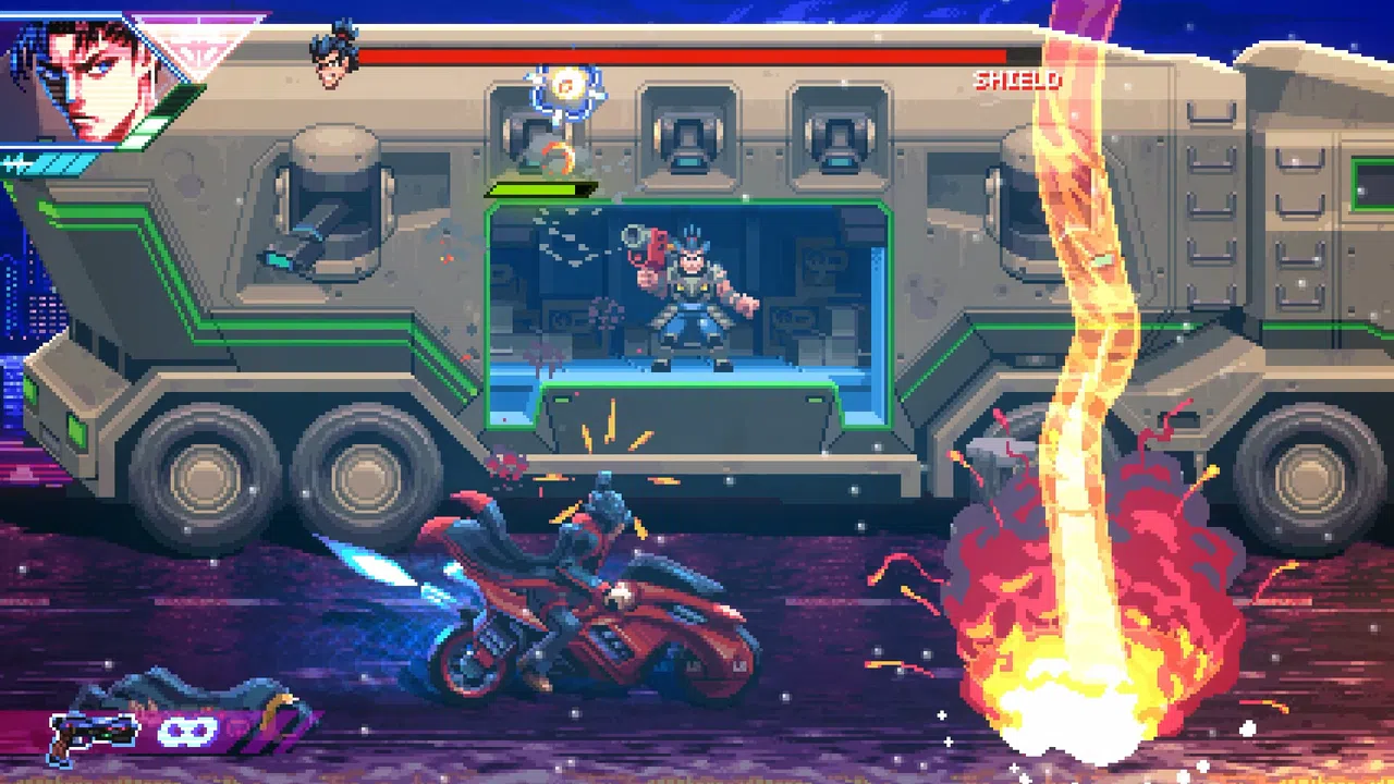Neon Inferno Demo Screenshot 1