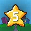 Five Gold Stars icon
