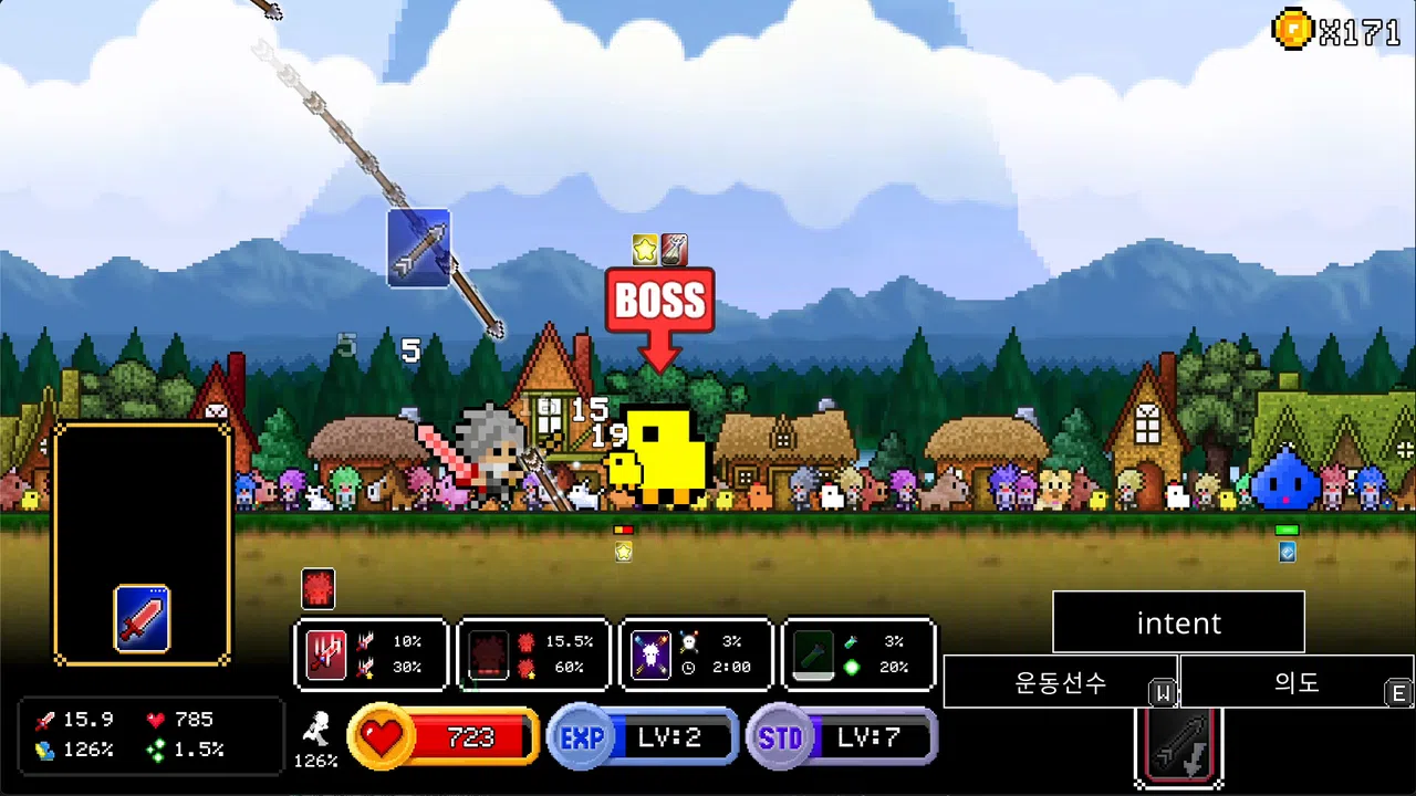 Hero Hellspawn - Roguelite English Learning Game Screenshot 1