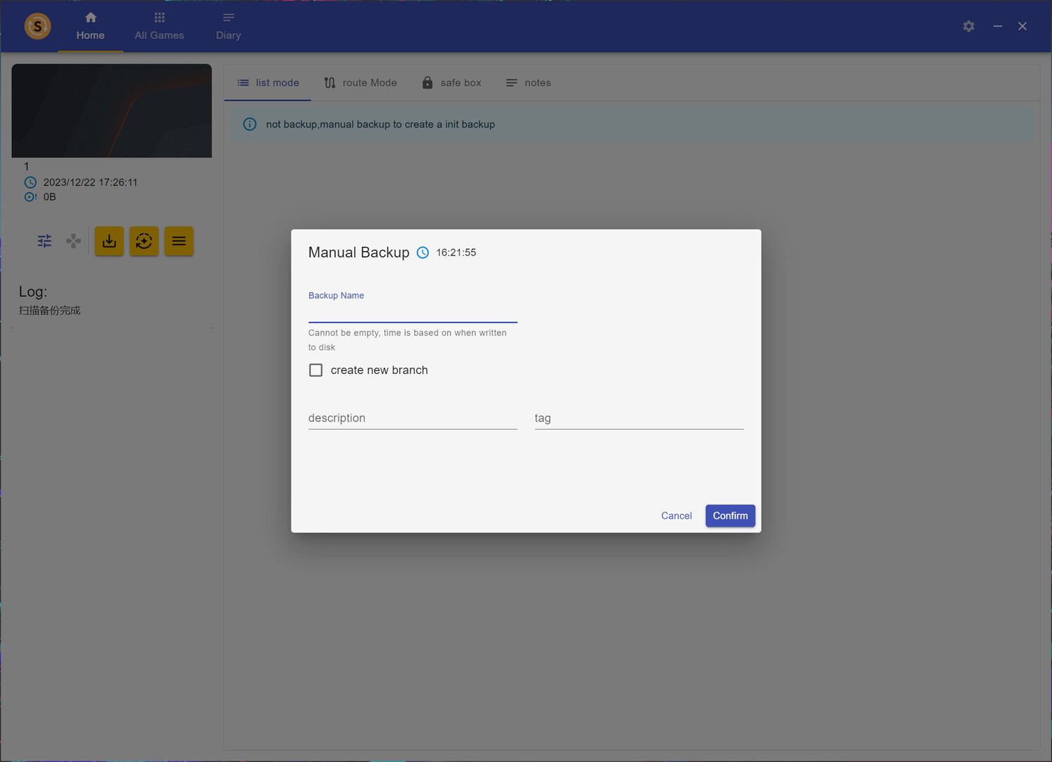 Timeline 拯救存档 -Manage your game save Screenshot 5