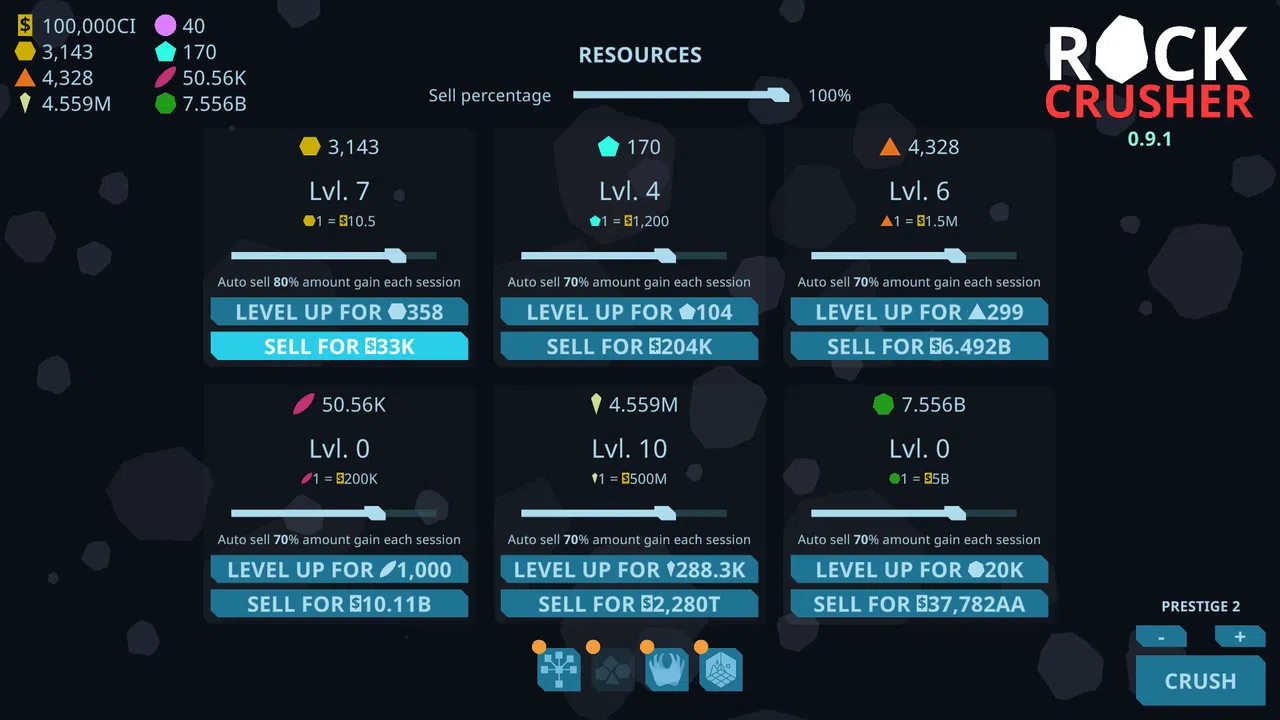 Rock Crusher Demo Screenshot 3
