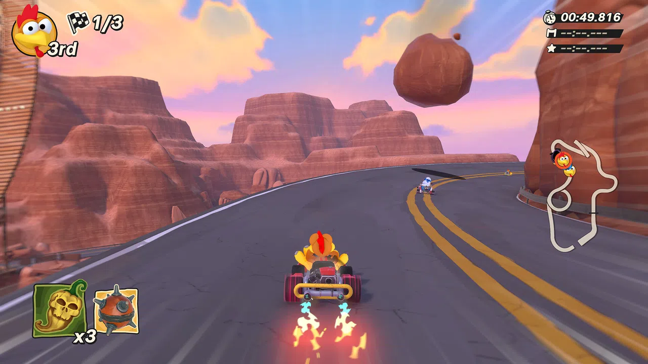 Moorhuhn Kart 4 Demo Screenshot 3