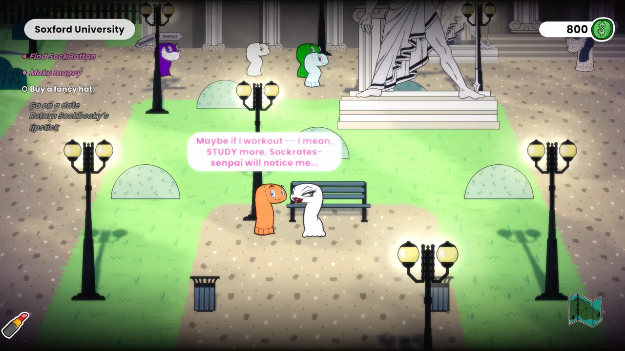 Sock Dating Simulator Screenshot 5