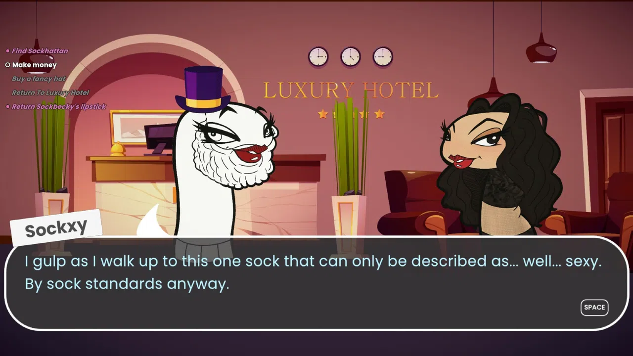 Sock Dating Simulator Screenshot 0