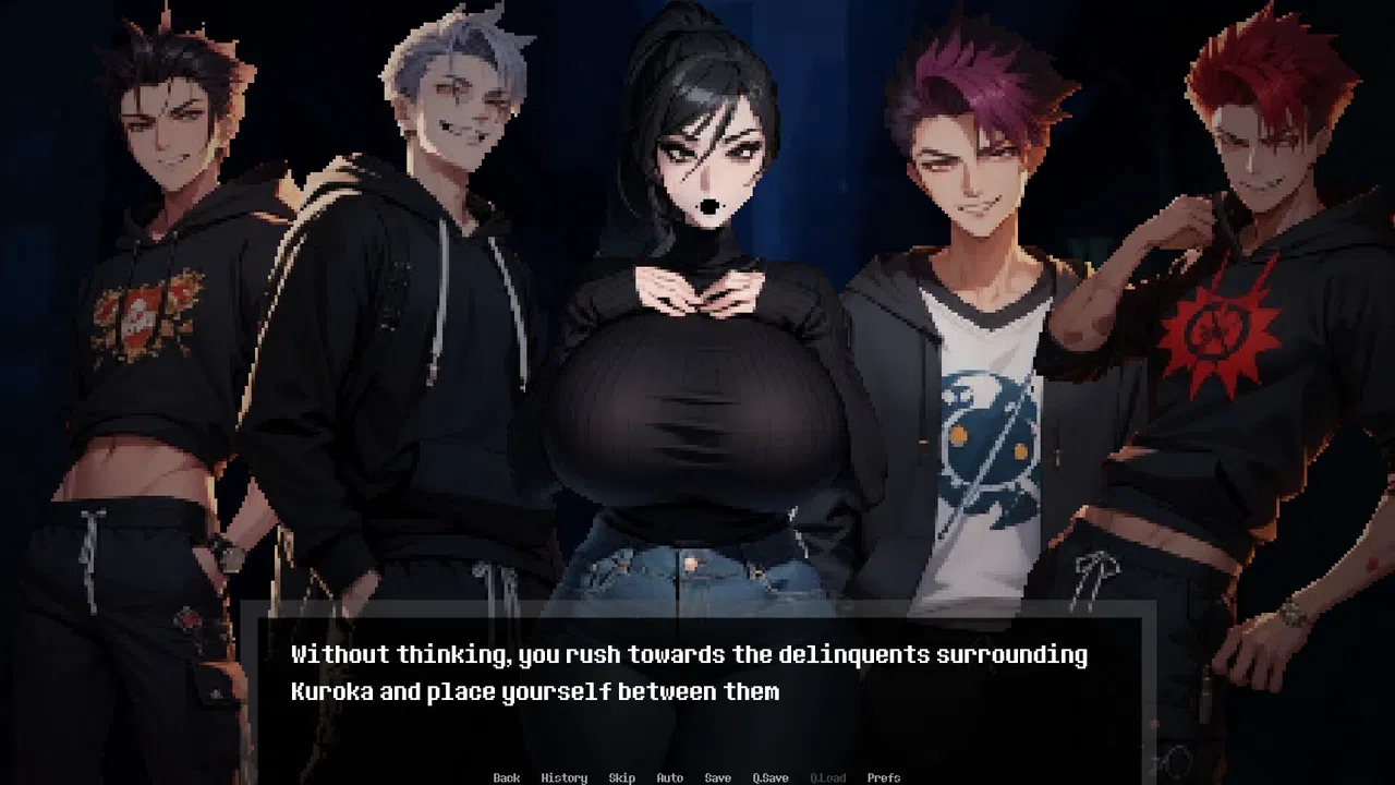 Yandere Goth Boss: Valentine's Day Screenshot 3