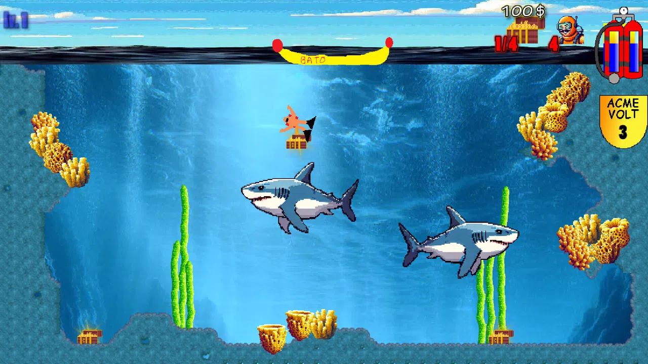 Shark's Treasures Adventure Screenshot 0