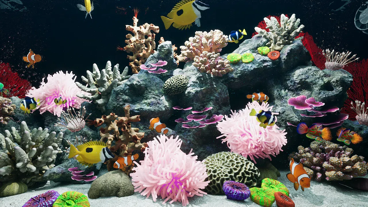 Sea Aquarium Screensaver Screenshot 2
