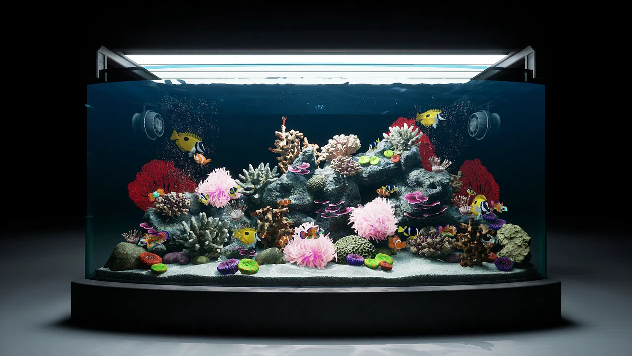 Sea Aquarium Screensaver Screenshot 1