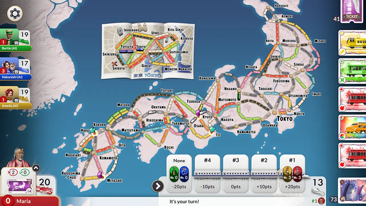 Ticket to Ride®: Japan Expansion Screenshot 3