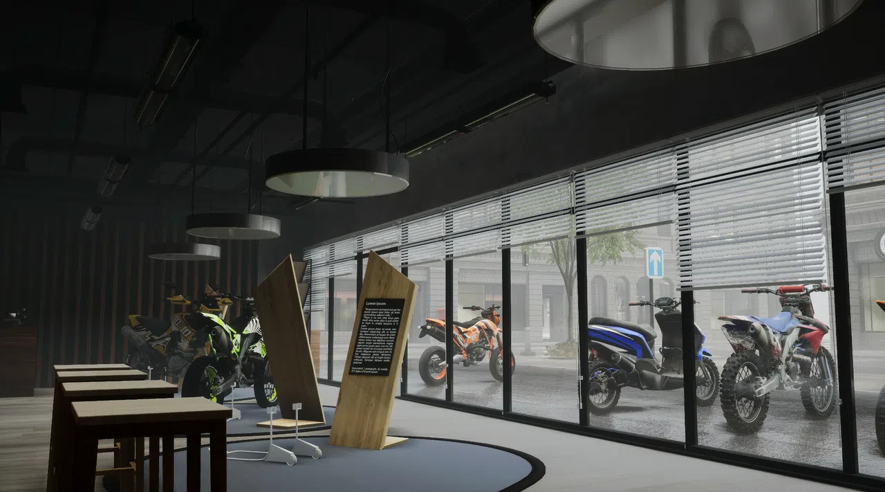 Motorcycle Sales Simulator Demo Screenshot 1