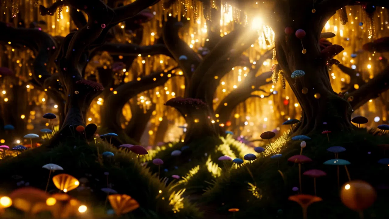 AI-VJ - Magic Forest 3 Visuals Screenshot 0