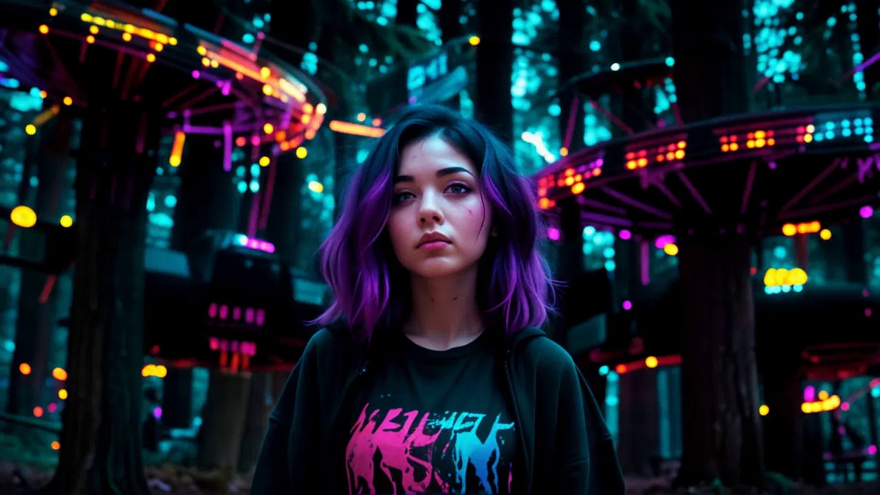 AI-VJ - Magic Forest 3 Visuals Screenshot 9