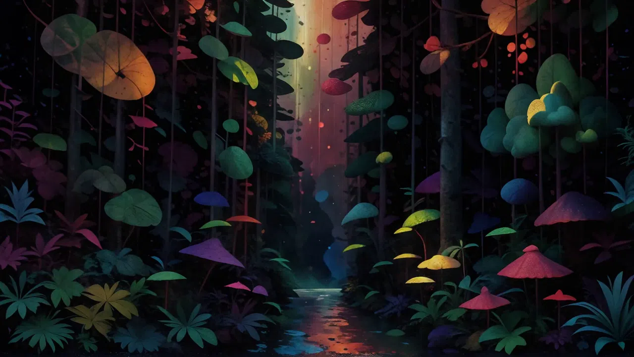 AI-VJ - Magic Forest 3 Visuals Screenshot 6