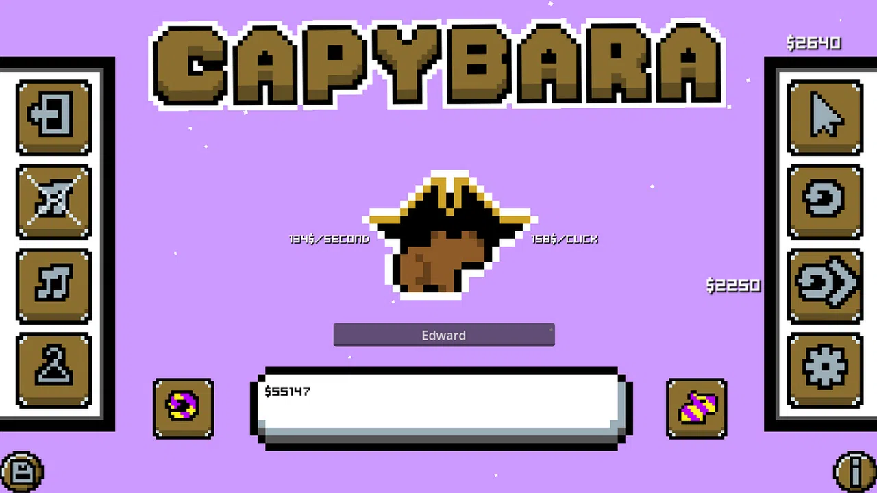 Capybara Achievement Clicker Screenshot 3