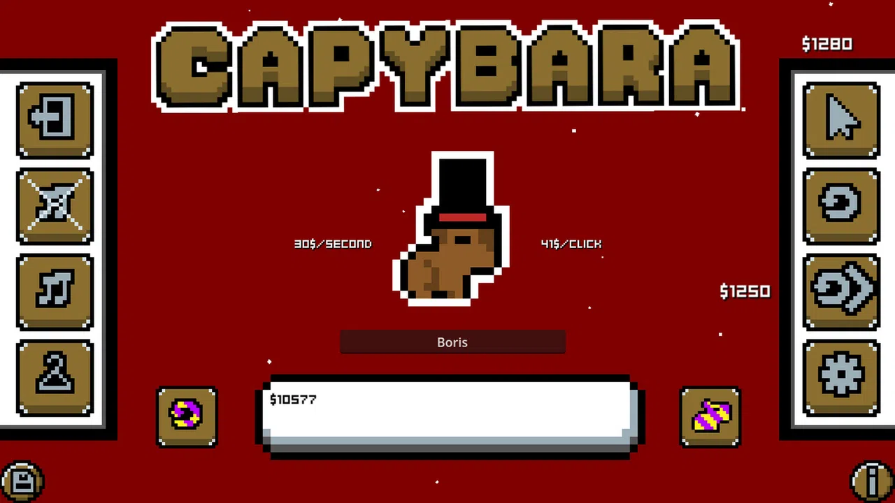 Capybara Achievement Clicker Screenshot 2