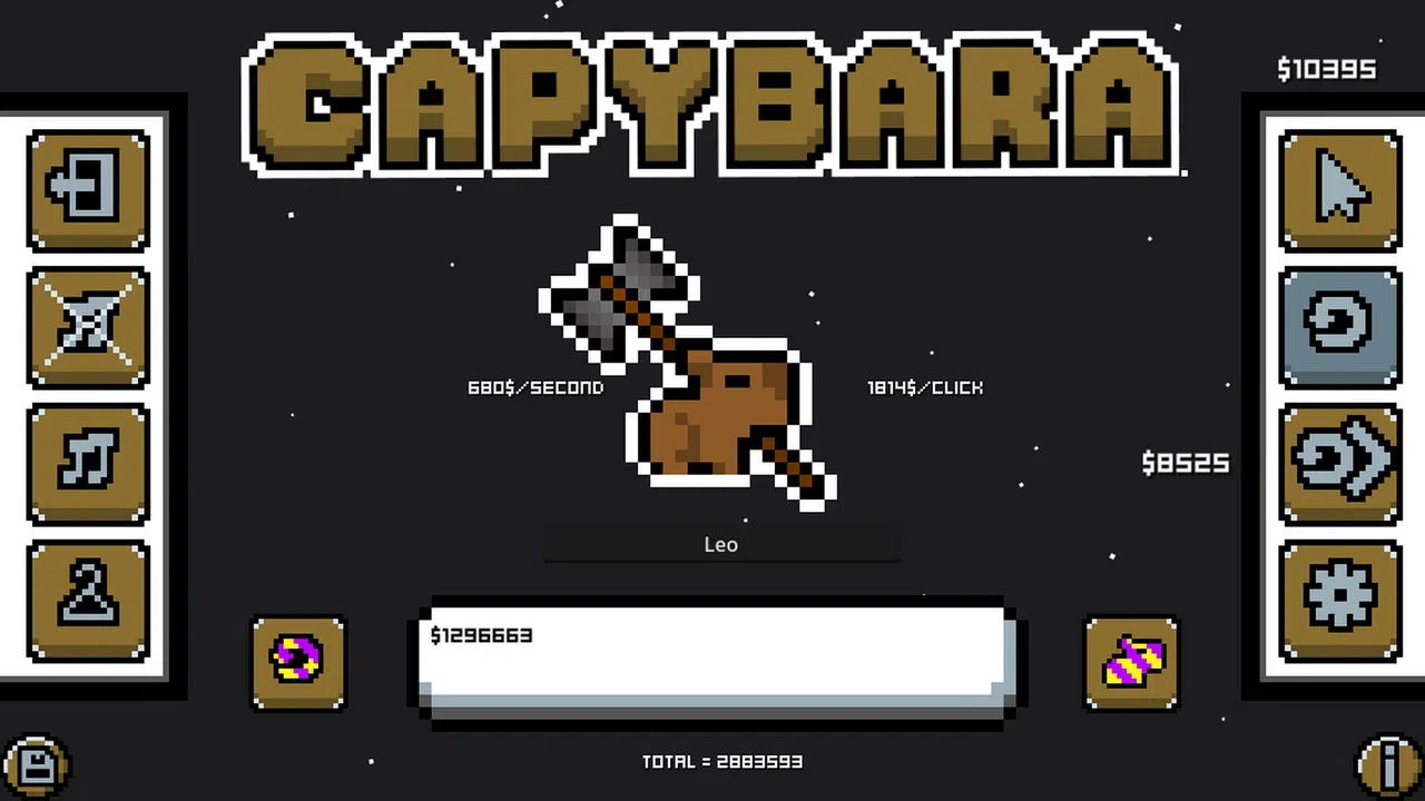 Capybara Achievement Clicker Screenshot 5