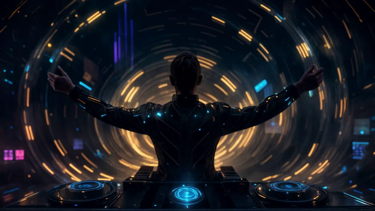 AI-VJ - DJ 3 Visuals Screenshot 9