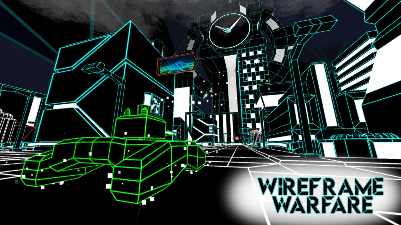 Wireframe Warfare Screenshot 0