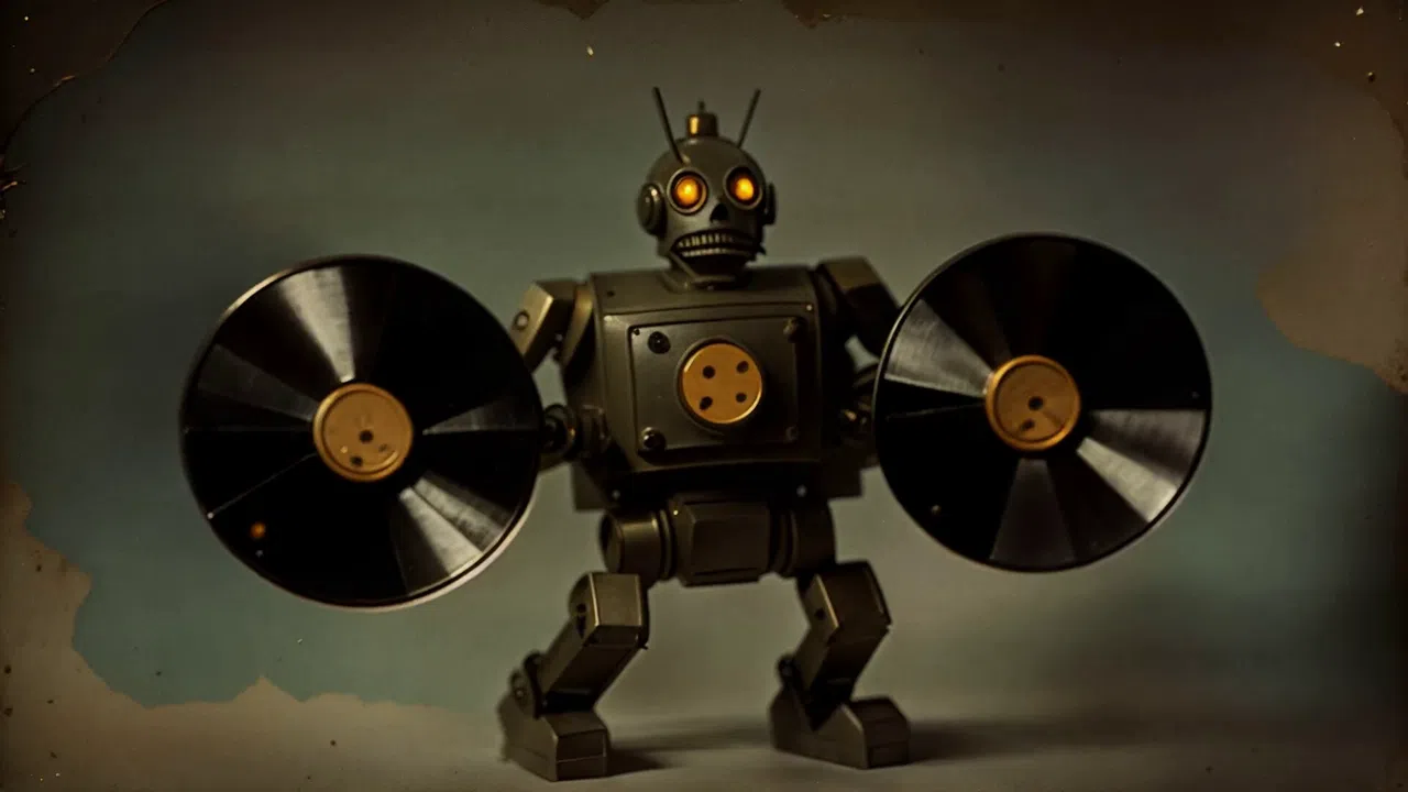 AI-VJ - Robots Visuals Screenshot 1