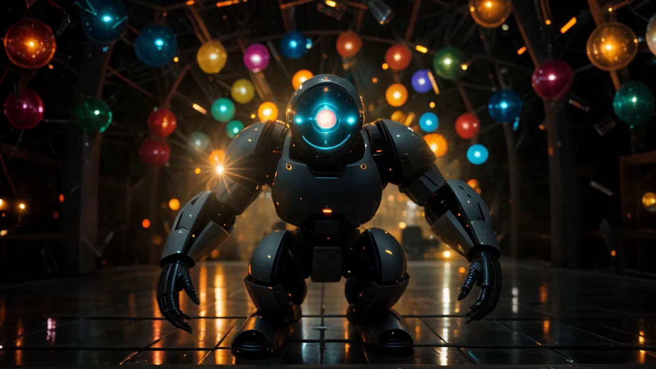 AI-VJ - Robots Visuals Screenshot 5