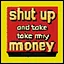 Take my money icon