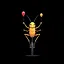 A circus cockroach. icon