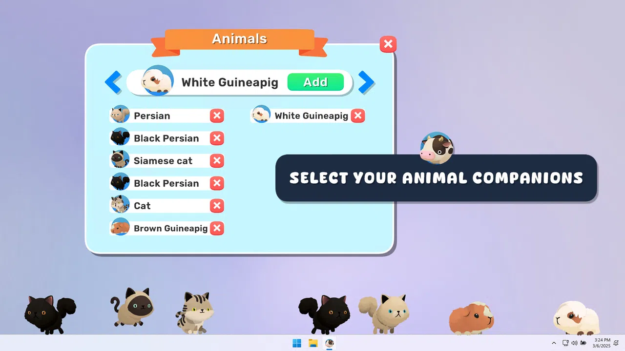 My Little Friends - Desktop Edition Screenshot 1