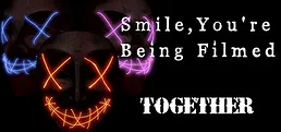 Smile, you're being filmed together