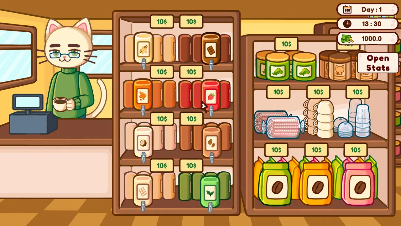 Cats & Cups Screenshot 2