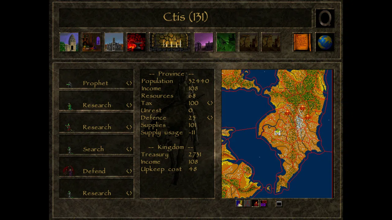 Dominions - Priests, Prophets & Pretenders Screenshot 0