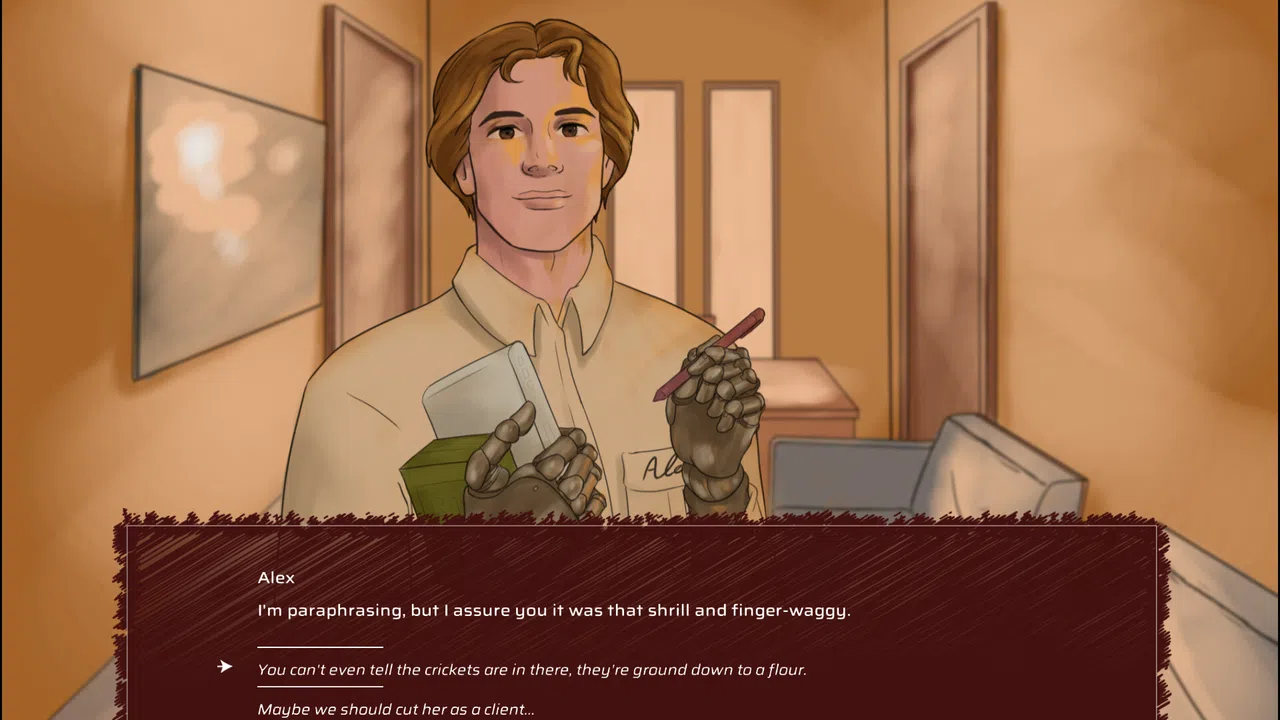 The Gilded Lady: Life and Love in a Cyborg Shop Screenshot 0