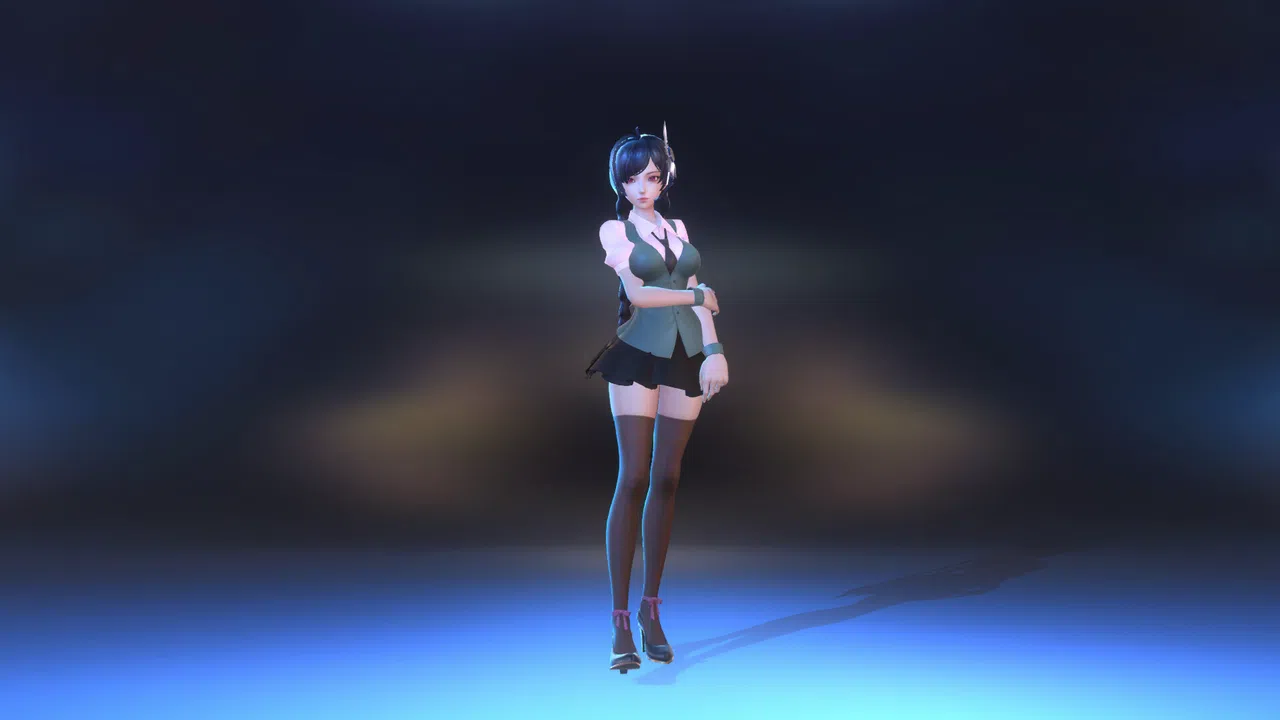 Angel Legion-DLC School Uniform C Screenshot 0