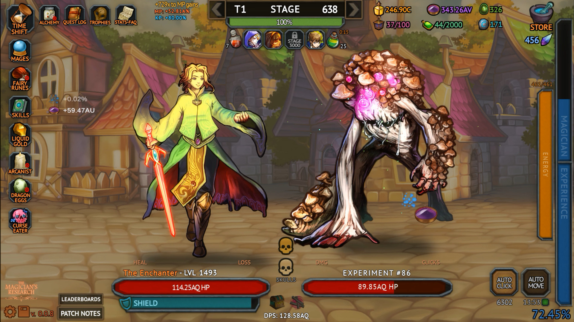 The Magician's Research Screenshot 0