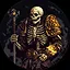 King skeleton icon
