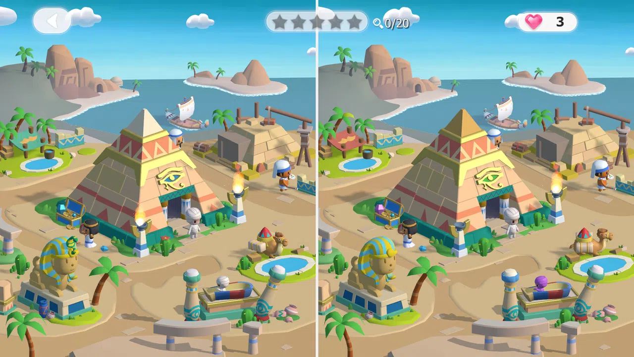 Miracle Journey - 3D Find Differences Screenshot 1