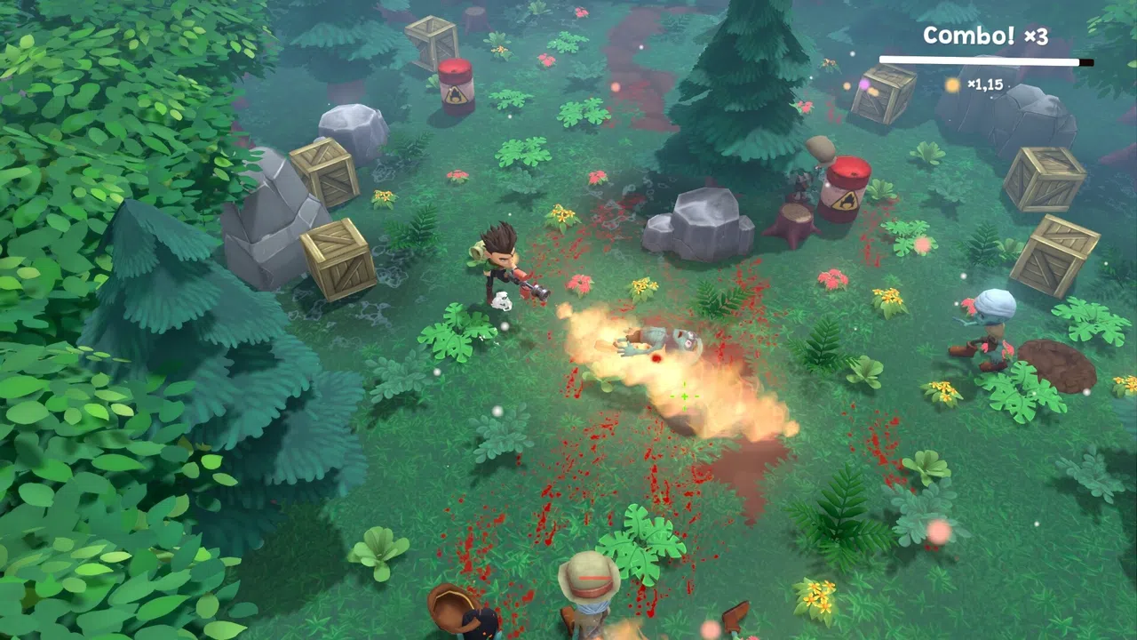 Zombies & Bullets Demo Screenshot 1