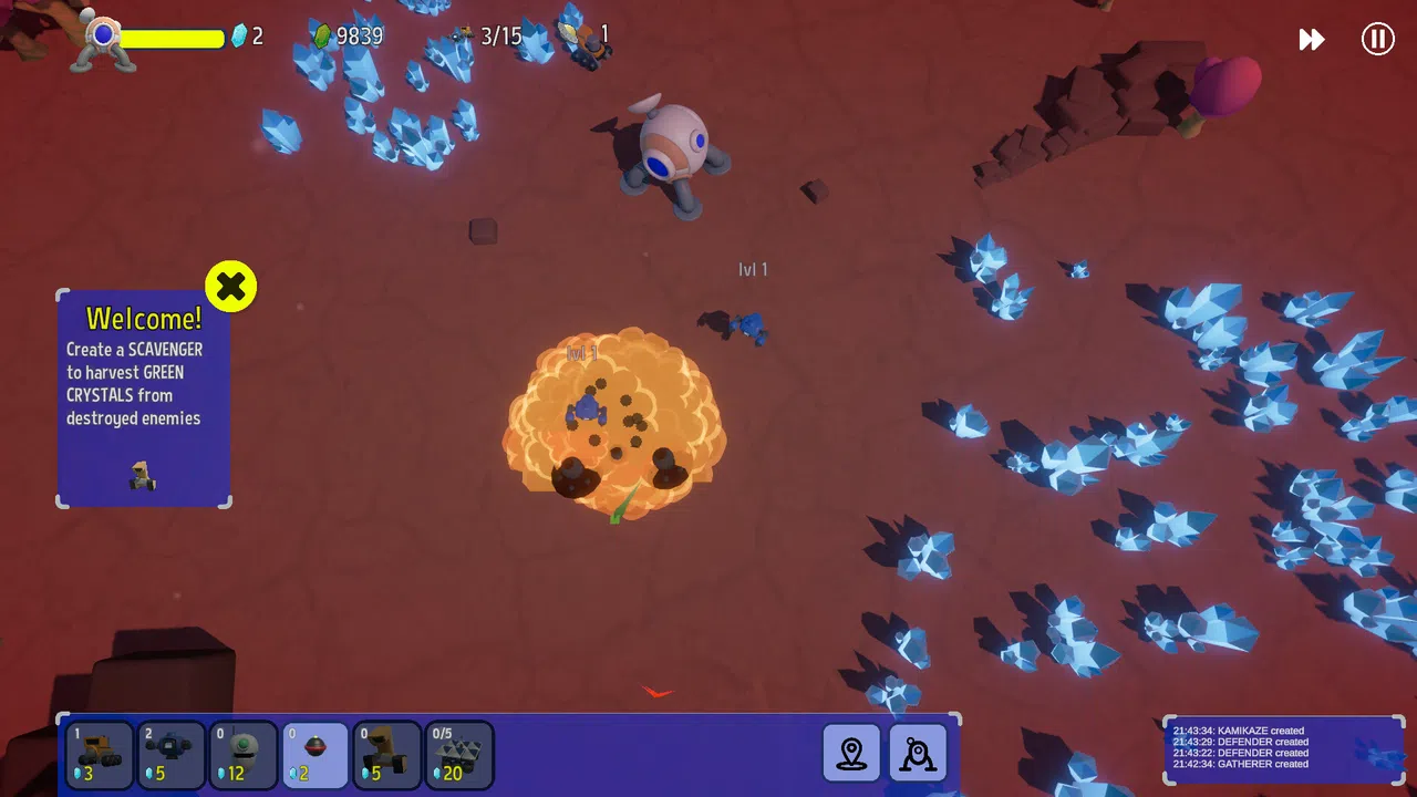 Space Base Defense Screenshot 0