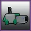 Spaceship pilot icon